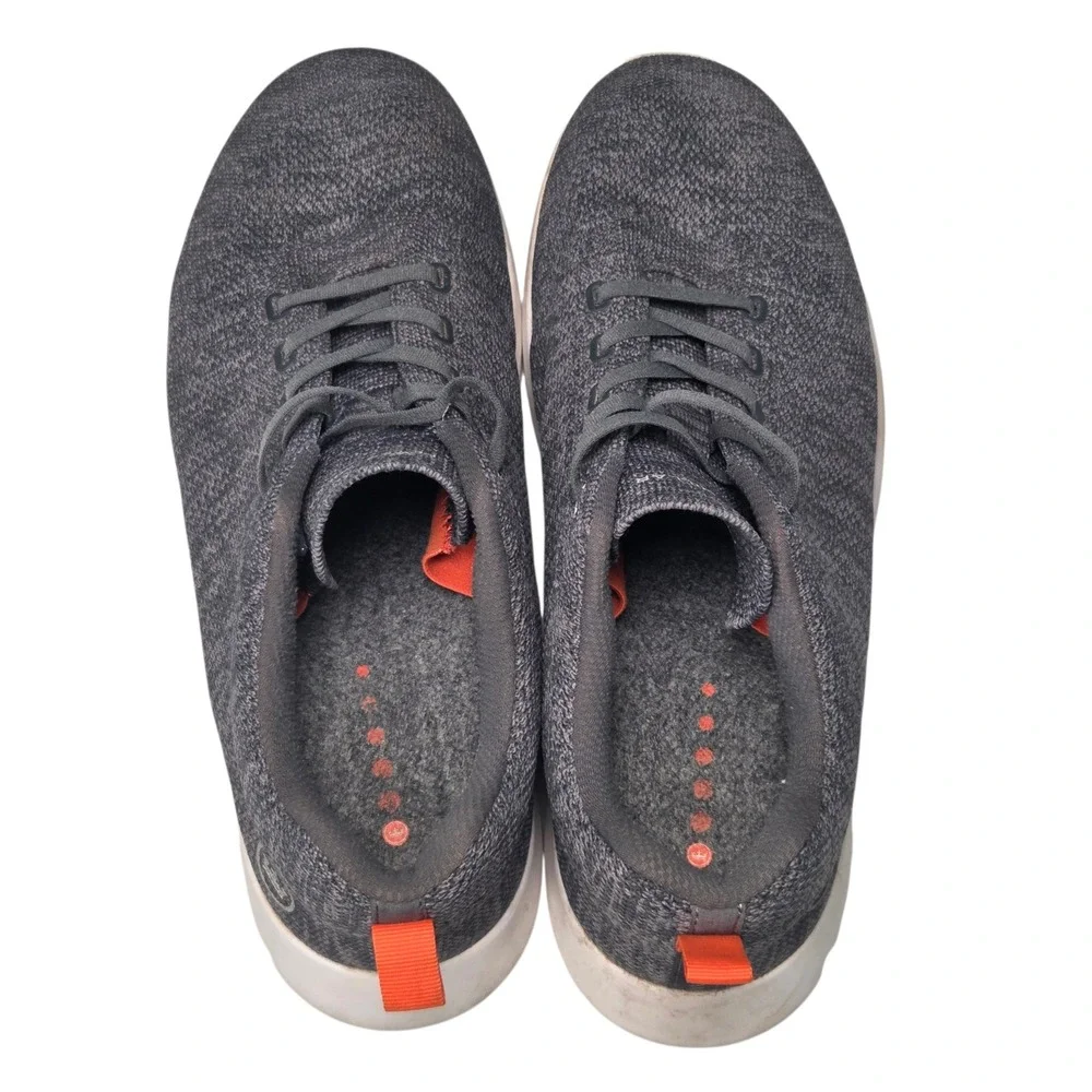 Peter Millar Apollo Knit Sneaker Mens 12 Gray Lace Up Low Top Walking Shoes‎